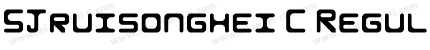 SJruisonghei C Regular字体转换